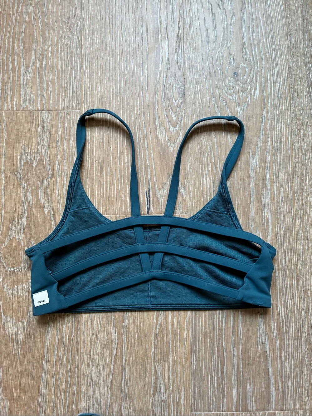 Vuori Strappy-Back Sports Bra — Size M - Picture 3 of 3